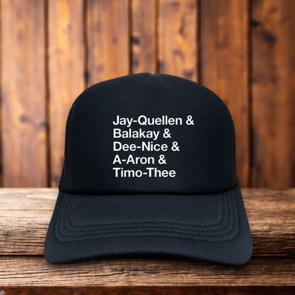 A-Aron Key And Peele Substitute Teacher Skit Mens Trucker Hat Black Snapback - Picture 1 of 4